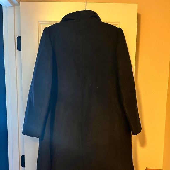 Babaton Black Wool Coat - Picture 2 of 5